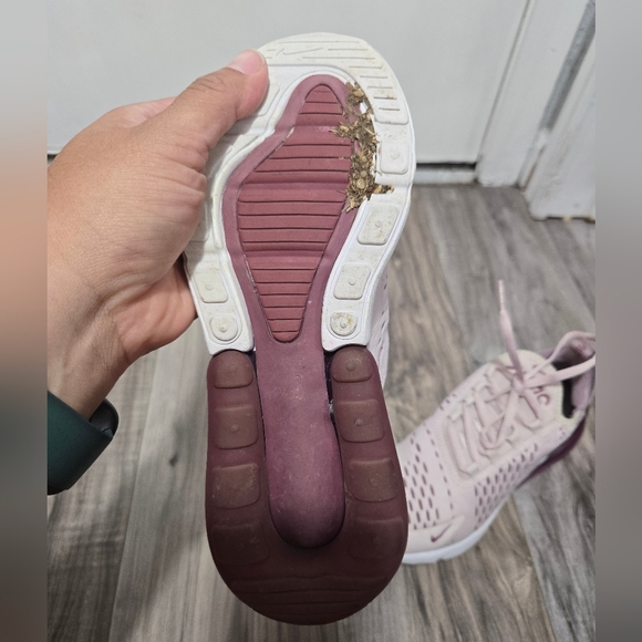 Nike Air Max 270 Barely Rose Pink Women's Size 5.5 Running Shoes AH6789-601 - Picture 9 of 16